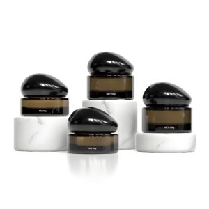 Cream Jar Glass Material