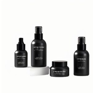 Glass Cosmetic Packaging Set