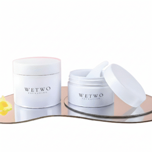 Face Cream Jar White