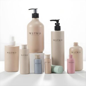 Biodegradable Wheat Straw Pump Bottle Set