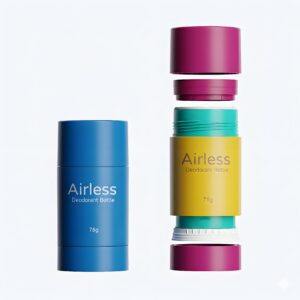 Twist Up Cosmetic Empty Airless Deodorant Stick